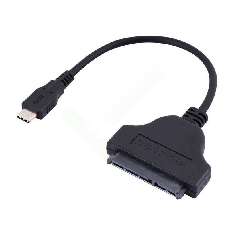 JacobsParts USB 3.1 Type C to SATA III SSD HDD 2.5" Hard Drive Adapter Cable, Supports UASP - Image 1
